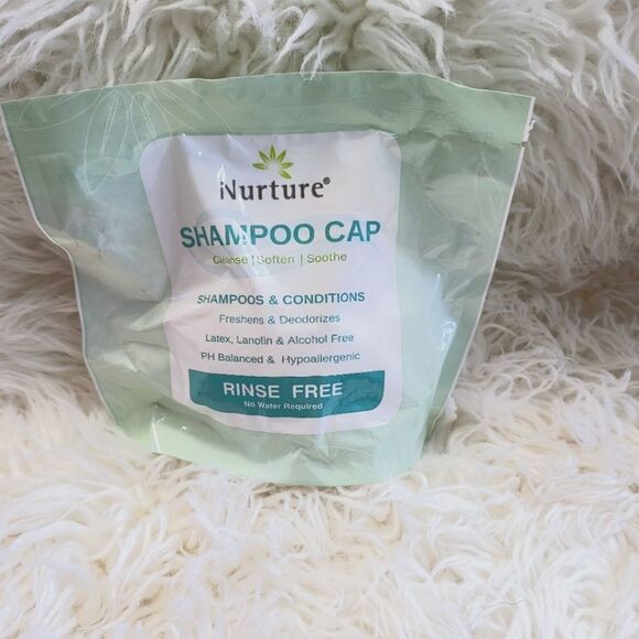 NURTURE Waterless Shampoo and Conditioner Cap NIP - Picture 1 of 2